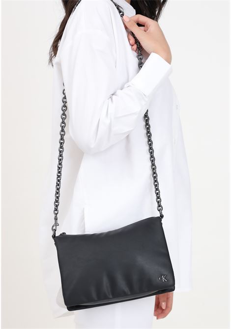 Black Micro Mono Camera Pouch24 shoulder bag for women CALVIN KLEIN | K60K6119480GR
